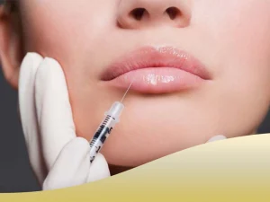 نکروز لب بعد از تزریق ژل